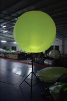 Ballon sur trépied personnalisé ballon publicitaire gonflable éclairage gonflable publicité ballon lumineux à LED avec support