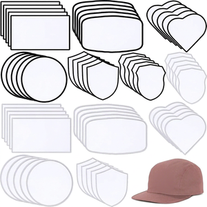 Patchs thermocollants en toile, broderie imprimée en 3D, forme irrégulière pour textiles de maison - Product Image 1