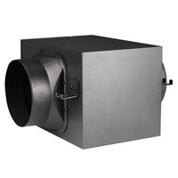 Caja de Purificación de Aire HVAC Fresh Air, Caja de Filtro de Ventilación Central, Purificador de Aire en Ducto, Filtro HEPA PM2.5 con Carbón Activado