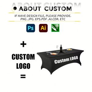 Mantel de Poliéster Personalizado para Fiestas, Bodas y Eventos con Logotipo Personalizado - Product Image 2