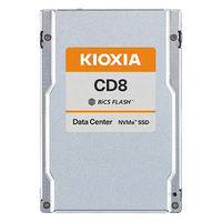 SSD CD8-R 1.92TB U.2 NVMe KCD8XRUG1T92 PCIe 4.0 X4 2.5 Inch untuk Pusat Data Perusahaan dengan Kinerja Baca Tinggi