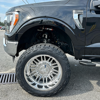 Rines Forjados Pulidos de Perfil Profundo para Camionetas 8x170 8x180 8x210 24x12 26x14 para GMC Sierra Chevrolet 3500 Camioneta Dually Elevada