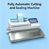 Machine de découpe et de scellage entièrement automatique pour sacs de stérilisation, scelleuse thermique dentaire pour sachets, équipement d'emballage avec écran tactile 7 pouces