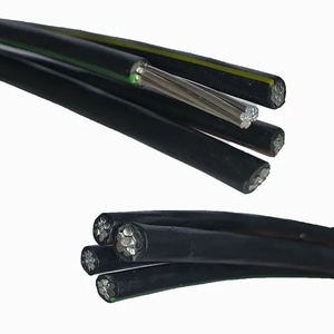 0,6/1kv <span class=keywords><strong>10mm</strong></span> 16mm 25mm Conductor de <span class=keywords><strong>aluminio</strong></span> <span class=keywords><strong>Cable</strong></span> de Paquete Aéreo <span class=keywords><strong>Cable</strong></span> de alimentación eléctrica Abc con aislamiento Xlpe - Product Image 4