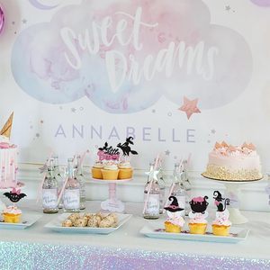 Décorations de cupcakes Halloween scintillantes roses : petits chauves-souris, chats, chapeaux de sorcière, fantômes – Idéales pour Halloween, baby shower, fête d'anniversaire - Product Image 5