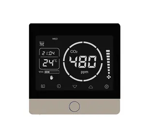 Smart Monitoring Voc PM2.5 CO2 Temperatuur Wifi Afstandsbediening Modbus Warmteterugwinning Ventilatie Controller