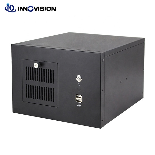 Ultra Compact Wall Mount Chassis for ITX Motherboards IPC6202 Support Flex Psu Industrial Computer Chassis Box