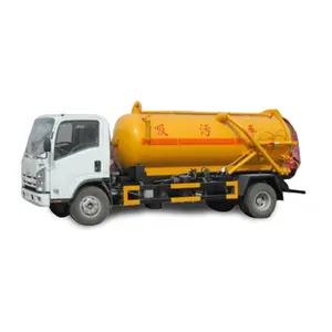 6000liters Dongfeng/Foton/isuz-u Sewage Sucker Vacuum Cleaner Truck 8000liters sludge transport truck for sale