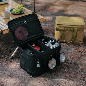 Sac isotherme voiture pique-nique de voyage grande capacité personnalisé boîte isotherme portable isolation <span class=keywords><strong>camping</strong></span> plein air - Product Image 4