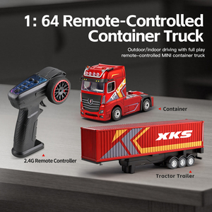 Camión de <span class=keywords><strong>Control</strong></span> <span class=keywords><strong>Remoto</strong></span> <span class=keywords><strong>Scania</strong></span>, Juguete de Camión <span class=keywords><strong>Scania</strong></span>, Escala 1:64 - Product Image 3