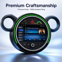 Écran Android 13 9 pouces IPS pour voiture, pour BMW Mini Countryman R60 2011-2014, autoradio avec caméra 360 intégrée