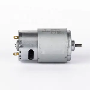 Motor de CC pequeño 560 de alta velocidad con aspiradoras de tacómetro utilizadas para herramientas eléctricas electrodomésticos
