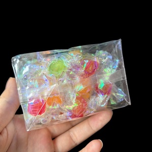 Sacchetti in BOPP trasparente da 1,5 mil con fondo piatto e soffietti laterali, termosaldabili, personalizzabili con logo, per alimenti - Product Image 3