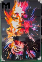 Affiches et impressions décoratives pour la maison : Peintures de portraits de femmes africaines noires, Luxe, Femme, Dame, Coiffe, Art mural sur toile encadrée pour la chambre
