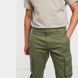 <span class=keywords><strong>Pantaloni</strong></span> Cargo da <span class=keywords><strong>Uomo</strong></span> Verde Oliva Personalizzati con Tasche <span class=keywords><strong>Laterali</strong></span> per Vendita all'Ingrosso - Product Image 3