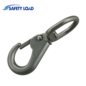 Swivel Carabiner Swivel Carabiner Hook Stainless Steel Swivel Eye Spring Snap Hook Quick Chain Fastener Hook Carabiner