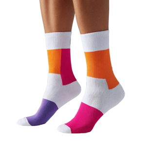 Chaussettes de cyclisme d'extérieur en tricot de haute qualité, chaussettes de sport athlétiques en nylon pour hommes, logo personnalisé - Product Image 1