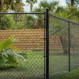 Rouleau de clôture grillagée en fil de fer galvanisé <span class=keywords><strong>2m</strong></span>/200ft, maille 50x50mm, <span class=keywords><strong>grillage</strong></span> cyclonique 6x6 pour la sécurité et l'utilisation en extérieur - Product Image 1