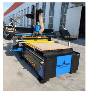Machine de fraisage CNC pour bois électrique automatique haute vitesse compacte et robuste 22KW NW 1331 - Product Image 1