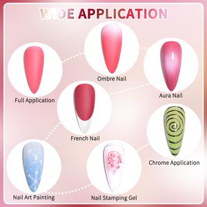 Gel UV LED 5ml à haute élasticité en résine naturelle non toxique, 60 couleurs, longue durée, pour nail art, gel coussin Pat Pat, vente en gros - Product Image 3