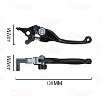 Leviers de frein et d'embrayage CNC Bullhorn pour Sur-Ron Ultra Bee, amélioration des performances de freinage, pièces de modification pour moto électrique tout-terrain