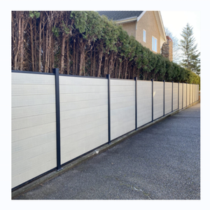 Hàng Rào <span class=keywords><strong>Composite</strong></span> Điều Chỉnh Được Của Nhà Sản Xuất Kejie Hàng Rào <span class=keywords><strong>Wpc</strong></span> Ngoài Trời Với Trụ Nhôm - Product Image 1