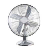 Ventilateur de table en métal de 16 pouces avec vent fort Ventilateur de bureau à refroidissement par air électrique Contrôle mécanique Moteur en cuivre pour usage domestique