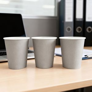 Wholesale Disposable Custom Logo Single Wall Paper Hot Coffee Milk Teadrinking Cup for Party Event Catering - Product Image 5