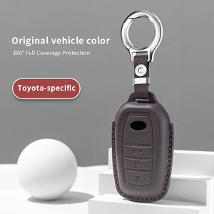 <span class=keywords><strong>Housse</strong></span> <span class=keywords><strong>de</strong></span> clé <span class=keywords><strong>de</strong></span> voiture pour Toyota Camry, RAV4, Corolla, Avalon, Levin, Venza, C-HR, <span class=keywords><strong>BZ</strong></span>, accessoires <span class=keywords><strong>de</strong></span> voiture - Product Image 5