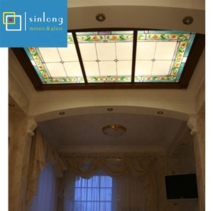 Cúpula de Techo de Vitral Tiffany, Tipo Cuadrado - Product Image 5