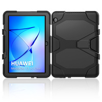 3 in 1 combo ağır defender kılıf için HuaWei MediaPad T3 10 inç dahili ekran koruyucu