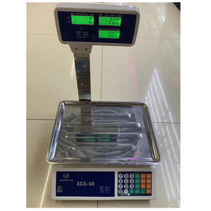 इलेक्ट्रॉनिक स्केल 15 किलोग्राम 30 किलोग्राम डिजिटल वजन अंतर्निहित रसीद बिल प्रिंटर बारकोड लेबल प्रिंटिंग बेंच स्केल - Product Image 6