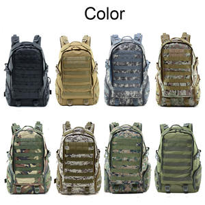 Mochila Táctica de Supervivencia Impermeable Negra para Campismo, Senderismo y Deportes al Aire Libre, Personalizada 2025 - Product Image 6