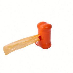 Dispensador de Bolsas para Desechos de Perros con Forma de Hueso, Soporte Grueso para Bolsas de Excrementos de Mascotas para Paseos al Aire Libre, con Anclaje para Correa y Regalos Promocionales - Product Image 4