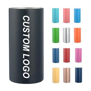 Custom Logo 16 oz Promotional Gift Vacuum Metal <b>Cup</b> Double Wall Insulated Stainless Steel Slim <b>Cup</b> with Lid - Product Image 1