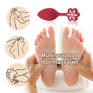 Foot Massager Snowflake Shape Soft Silicone For Foot Therapy Massage - Product Image 4