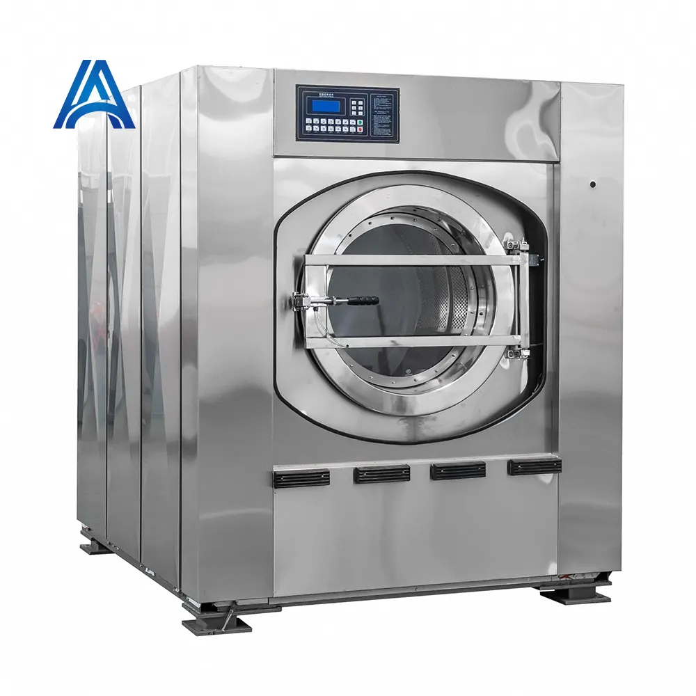 Промышленная автоматическая промышленная стиральная машина для белья, 50 кг, 100 кг