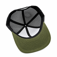 Casquette de camionneur vintage style streetwear en polyester et coton avec sérigraphie et broderie à la main pour les voyages et le sport