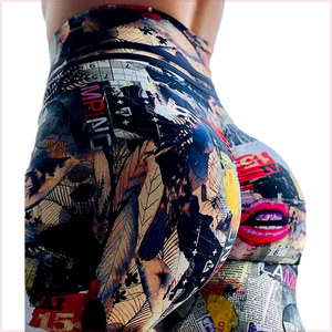 Factory Fashion Personalized <strong>Funky</strong> High Waist Tight Pants Women Plus Size Fitness Sport <strong>Leggings</strong> High Waist Yoga <strong>Leggings</strong> Women - Product Image 3