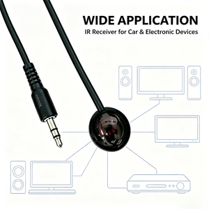 Cable IR IFA02, Cable de Extensión de Receptor Infrarrojo Externo de 3.5mm para TV Box, STB, Hogar Inteligente - Product Image 2
