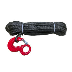 하이 퀄리티 강도 10MM * 30M 야외 사용자 정의 고강도 12 가닥 UHMWPE 윈치 코드 해먹 슬링 라인 UHMWPE 텐트 로프 - Product Image 2
