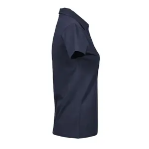 Polo da Donna di Lusso Elasticizzata a V, Merchandising Sostenibile - Product Image 6