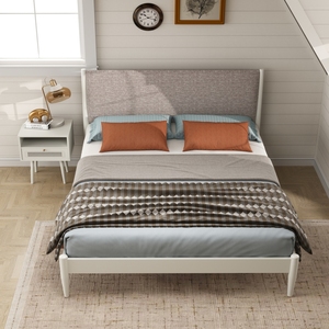 ชุดเครื่องนอนเฟนนีย์ 2 ชิ้น สีครีมไวท์ ขนาดควีนไซส์ - Product Image 3
