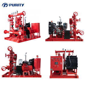 ระบบปั๊มน้ำดับเพลิงฉุกเฉิน NFPA 20 500 GPM วัสดุเหล็ก - Product Image 2