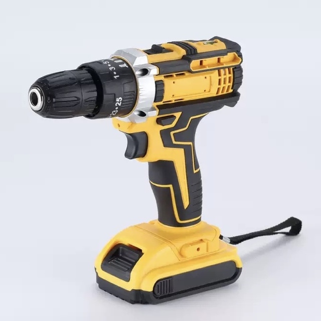 Wholesale Professional 21V Brushless Cordless Drill Set with Electric Wrench Industrial-Grade OEM Hard Case Box