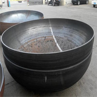 Catégorie Produit Le plat inférieur elliptique semi de réservoir finit la tête elliptique de dôme pour des garnitures de tuyau de réservoir