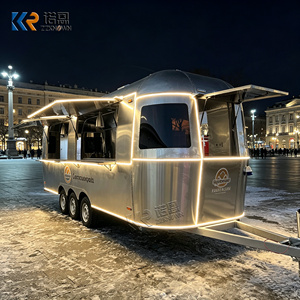 Remorque alimentaire mobile vintage, style caravane rétro, remorque <span class=keywords><strong>de</strong></span> concession pour café, glaces, restauration rapide, vente <span class=keywords><strong>de</strong></span> snacks, certifiée CE - Product Image 5