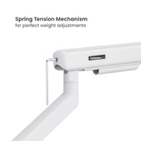 LDT104-C012 17 "-40" 11kg bras de moniteur ressort en aluminium ressort mécanique ordinateur VESA montage support de support de moniteur unique