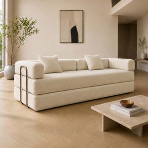 Set di Divani Componibili Moderni, Design Modulare a Forma di L, Divano di Lusso con Ampia Seduta, Stile Nordico, Rivestimento Confortevole, Grande <span class=keywords><strong>Lounge</strong></span> - Product Image 1