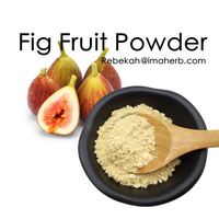 Poudre de figues lyophilisées, extrait naturel de figues, poudre d'extrait de figues séchées, qualité alimentaire, approvisionnement en vrac pour boissons et boulangerie